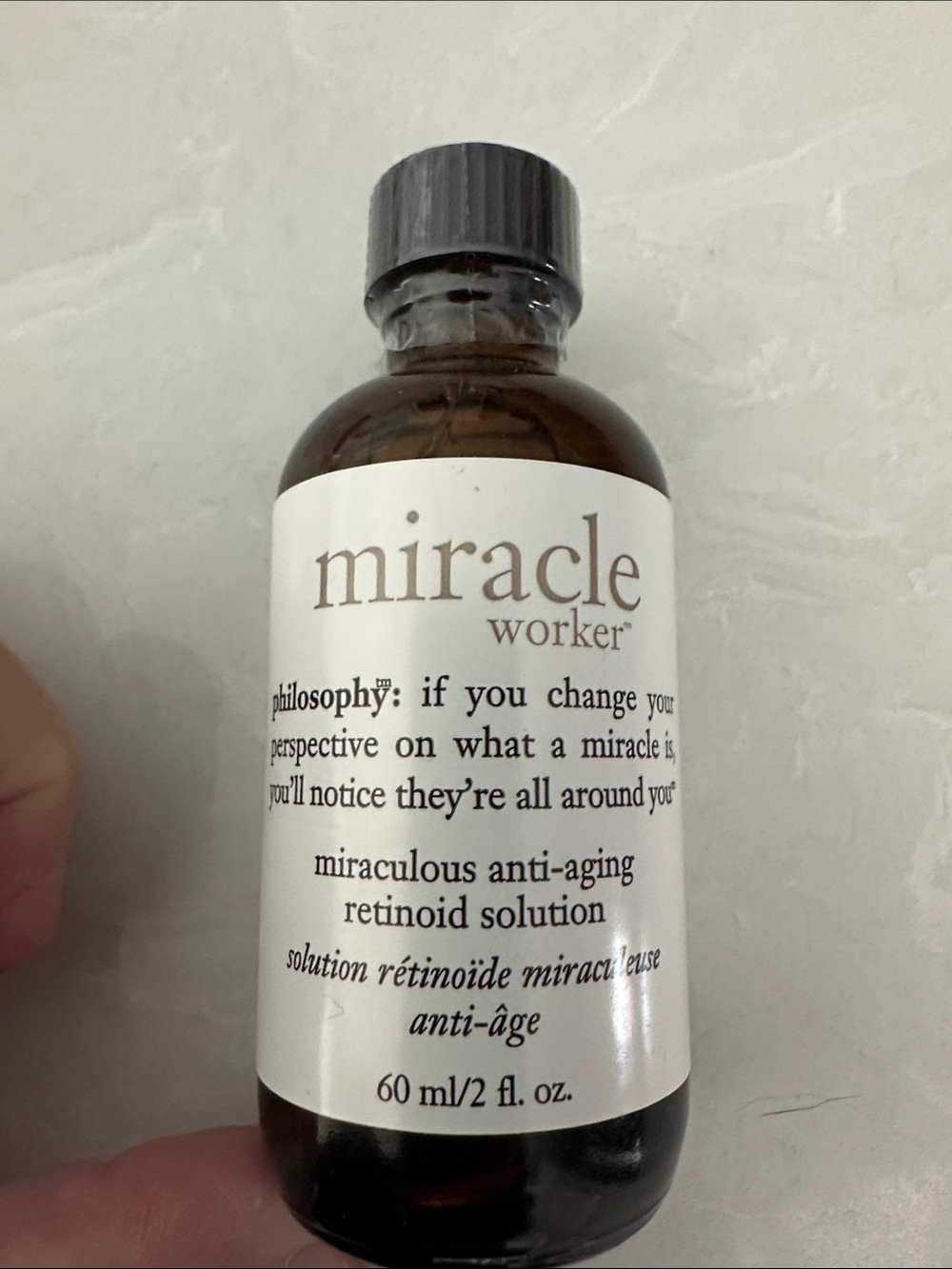 Philosophy Miracle Worker Anti-Aging Moisturizer Retinol 60 Pads/ 2 oz Solution - Picture 2 of 9